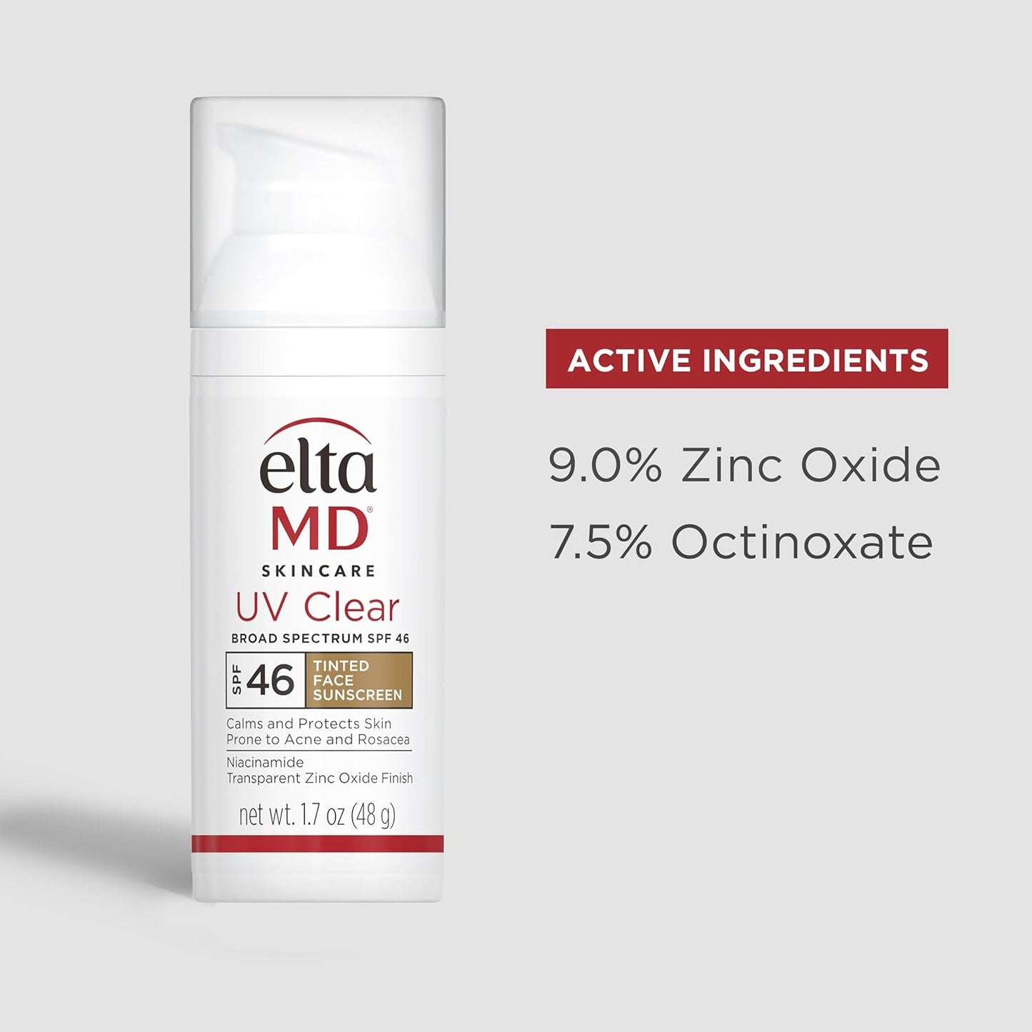 EltaMD UV Clear 1.7 OZ Tinted Broad-Spectrum SPF 46