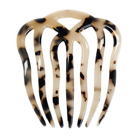 Oxavio French Twist Hair Side Comb Hollow Out Wavy 7 Teeth Acetate Tortoise Hairpin Hair Combs For Women Accessories Wedding