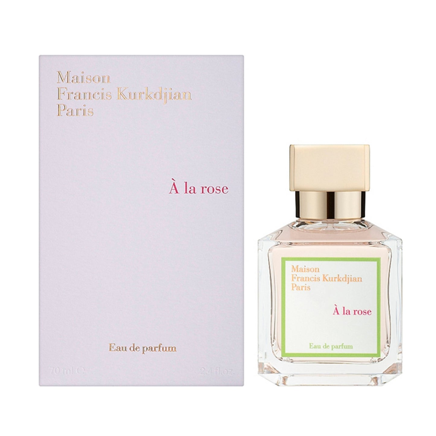 Maison Francis Kurkdjian Baccarat Rouge A La Rose | Eau de Parfum | 3.4 FL OZ / 100 ml