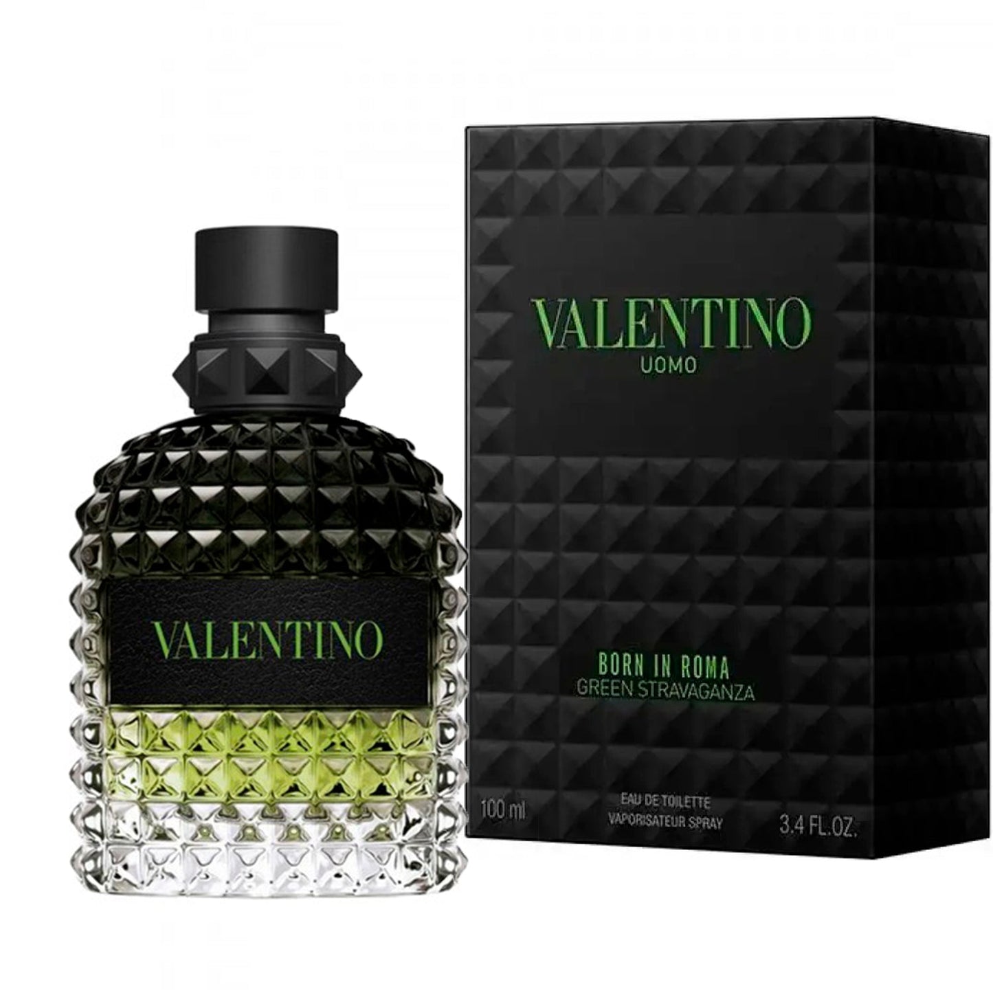 Valentino Uomo Green Stravaganza | Eau de Parfum | 3.4 FL OZ / 100 ml