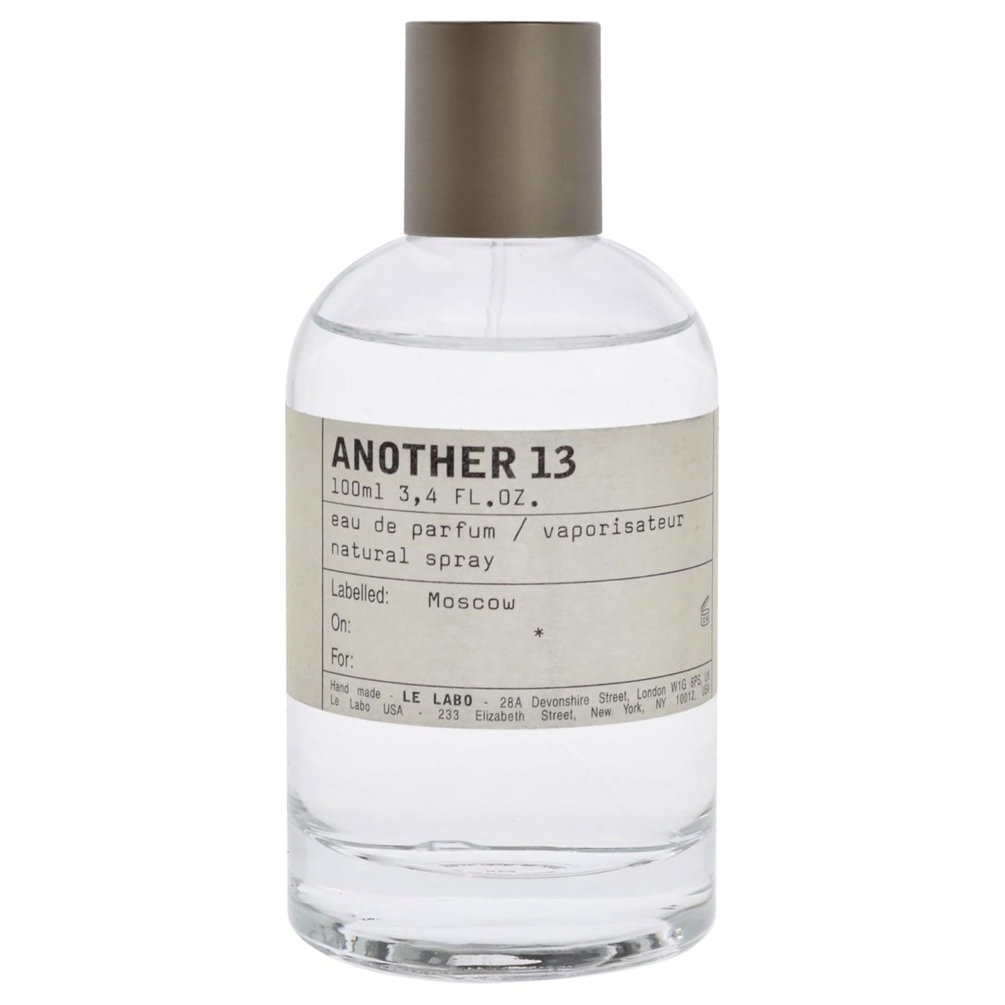 Le Labo Another 13 | Eau de Parfum Spray | Size: 3.4 FL OZ / 100ml (Batch: Moscow)