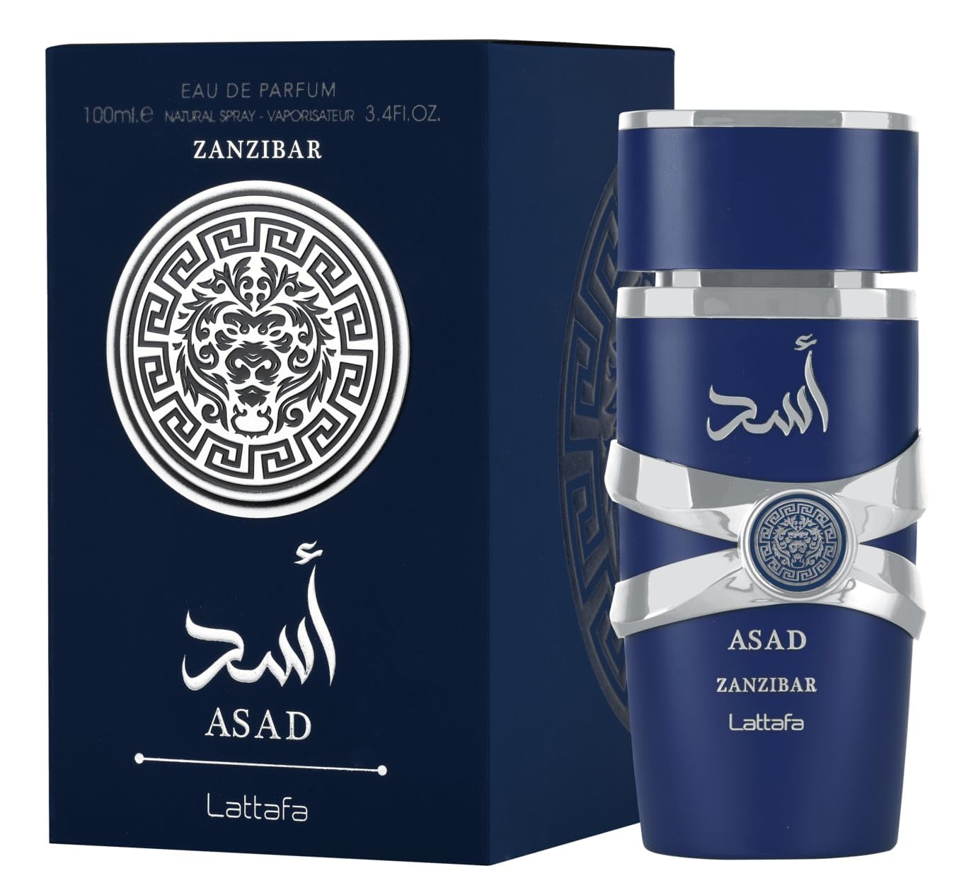 Lattafa Asad Zanzibar | Eau de Parfum Spray | Size: 3.4 FL OZ / 100 ml