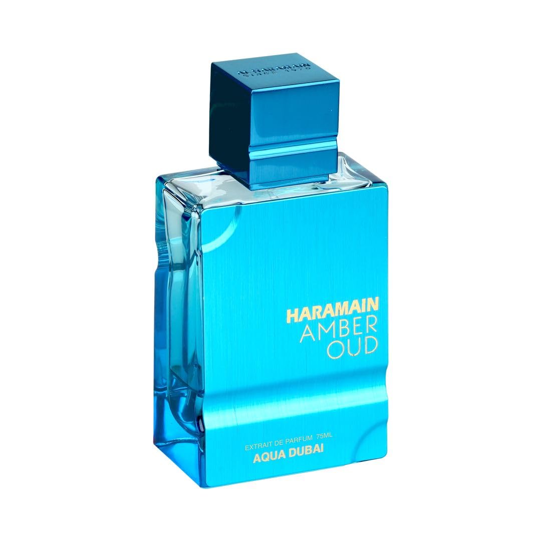 Al Haramain Amber Oud Aqua Dubai | Extrait de Parfum Spray | Size: 2.5 FL OZ / 75ml