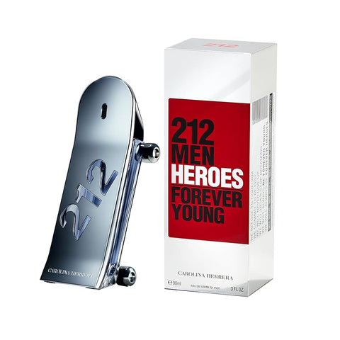 Carolina Herrera 212 Heroes Forever Young | Eau de Parfum Spray | Size: 3 FL OZ / 90 ml