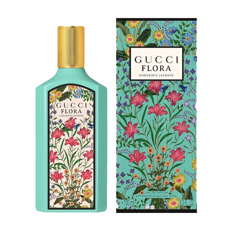 Gucci Flora Gorgeous Jasmine for Women | Eau de Parfum Spray | Size: 3.3 FL OZ / 100ml