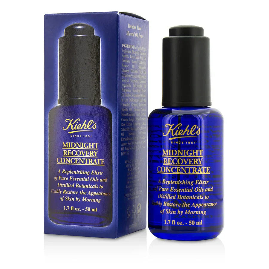 Kiehl’s Midnight Recovery Concentrate for Unisex | 1.7 fl oz / 50 ml