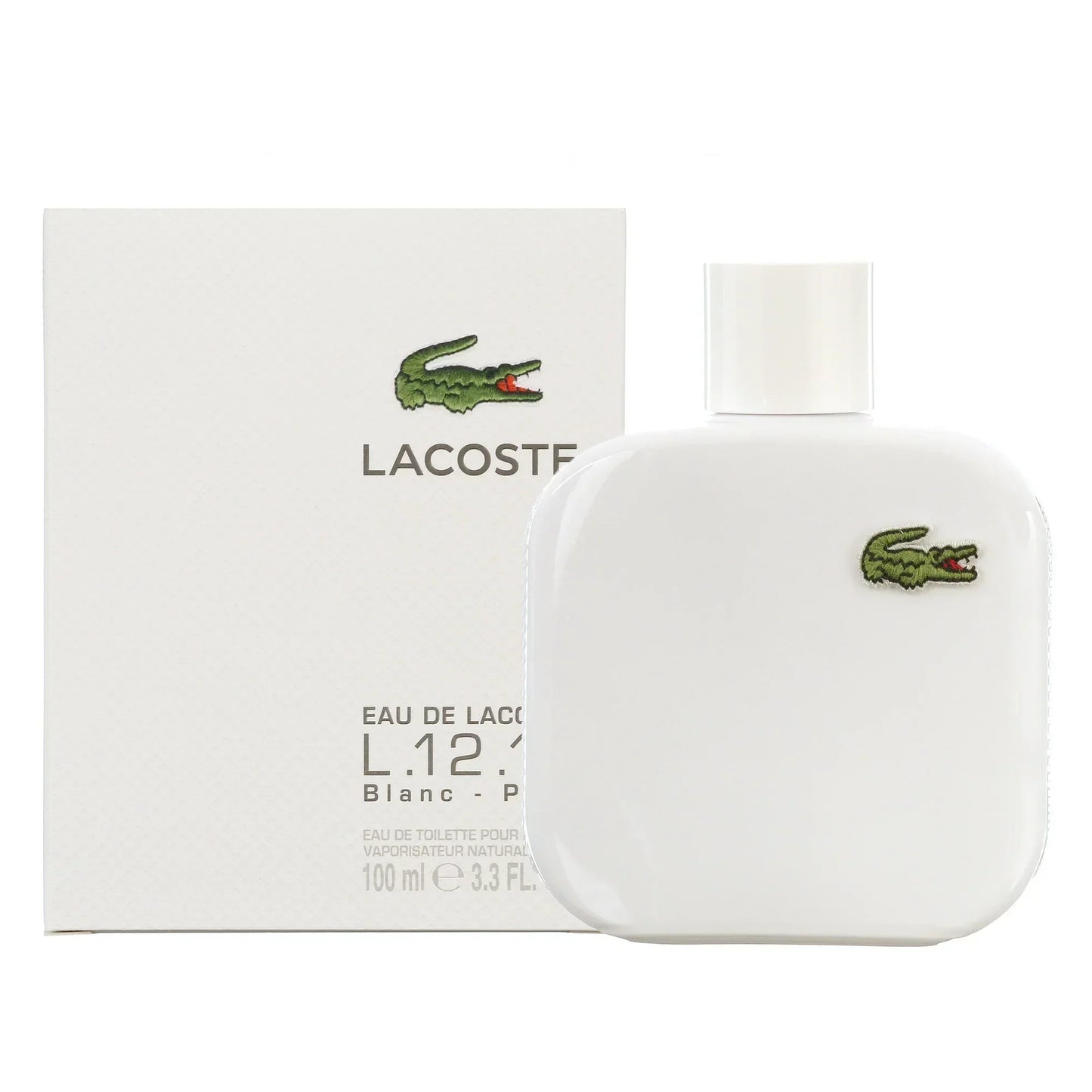 Lacoste Eau de Lacoste L.12.12 Blanc | Eau de Toilette | Size: 3.3 FL OZ / 100ml