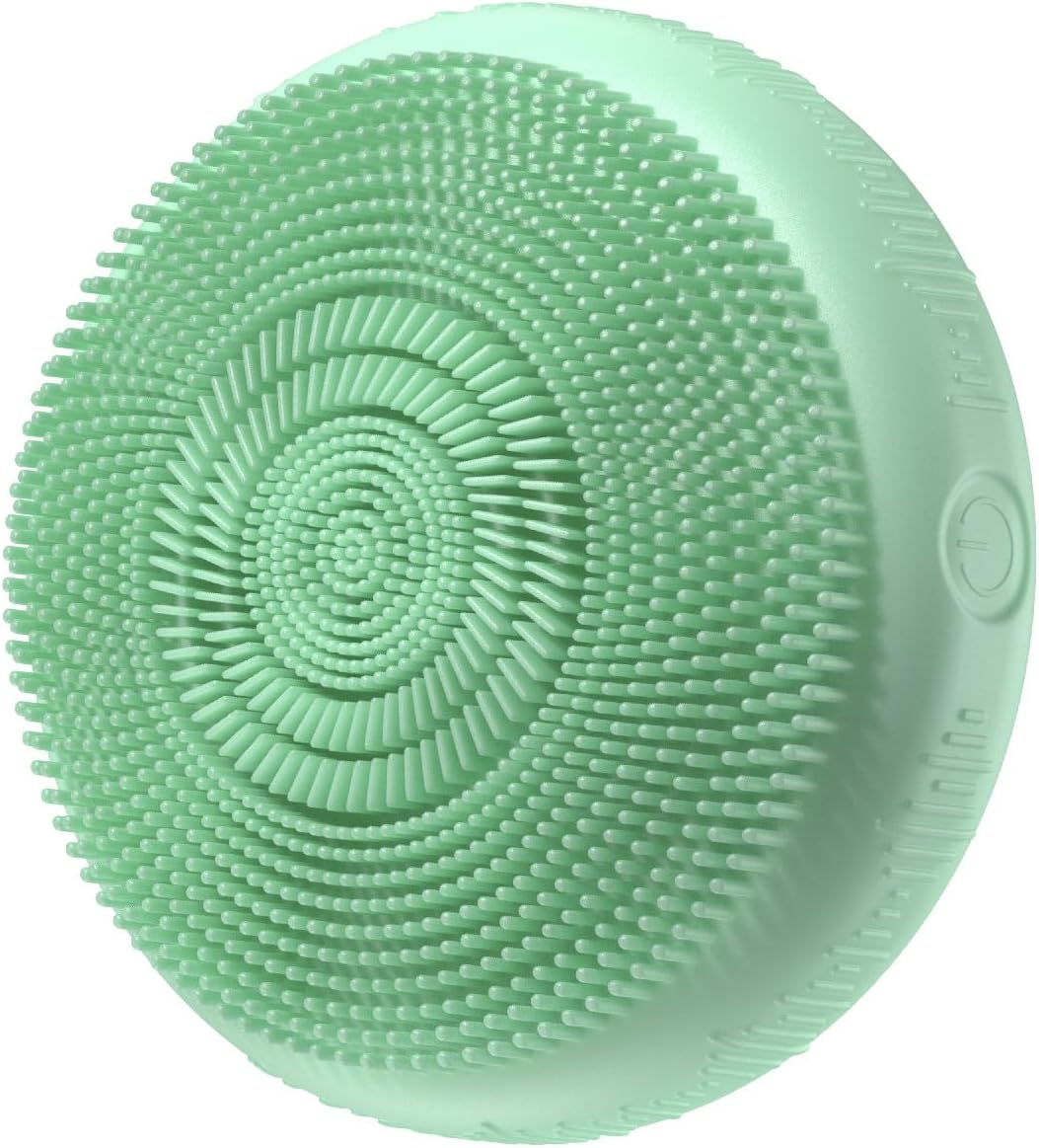 Oxavio Multifunction Facial LED Treatment with Cleansing Brush – Waterproof, 3 Color LED Therapy, Hot & Cold Facial Massager