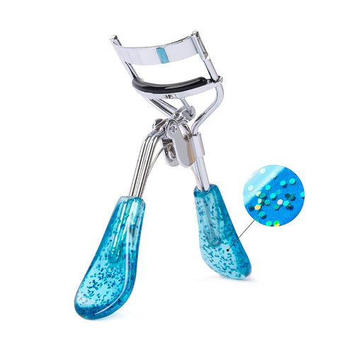 Oxavio TRIM Azure Collection Eyelash Curler – Smooth-Action Curling Tool with Easy-Grip Handle