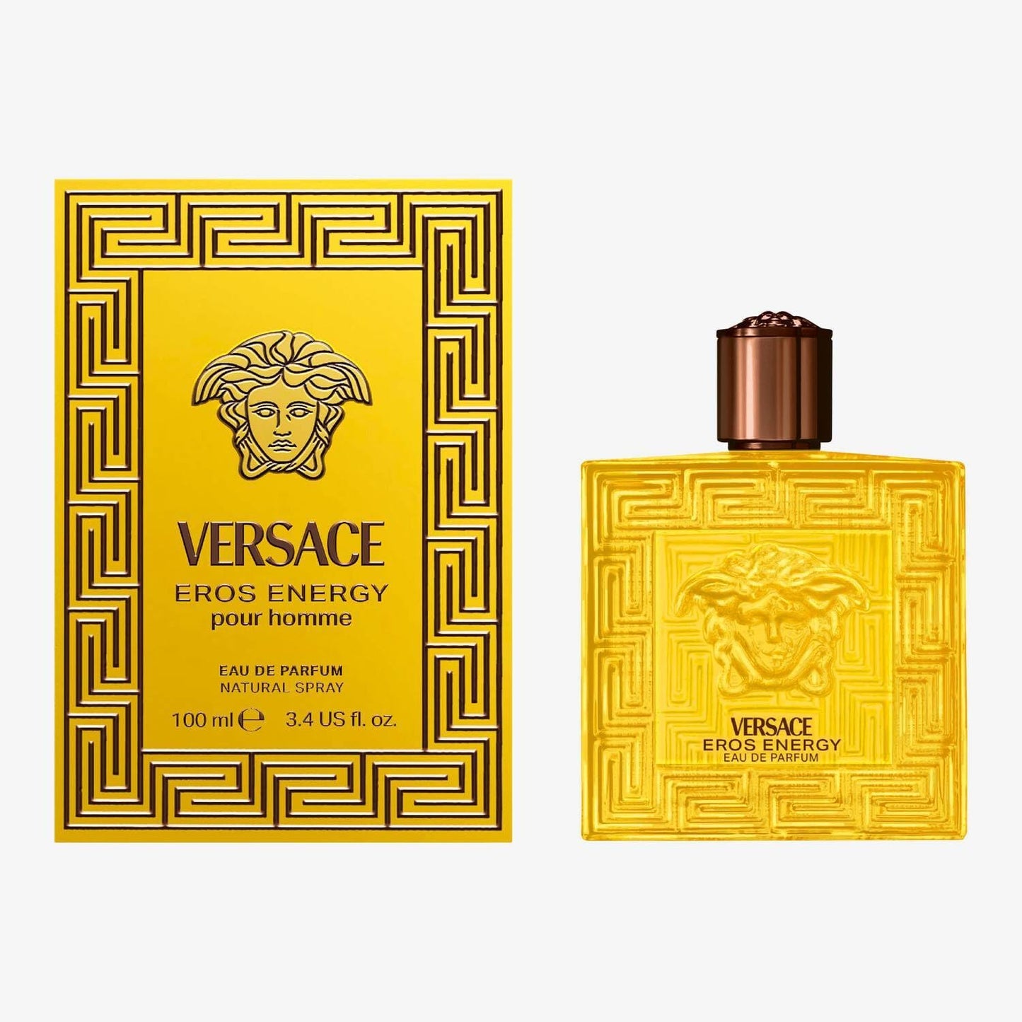 Versace Eros Energy Pour Homme | Eau De Parfum Spray | Size: 3.4 FL OZ / 100ml