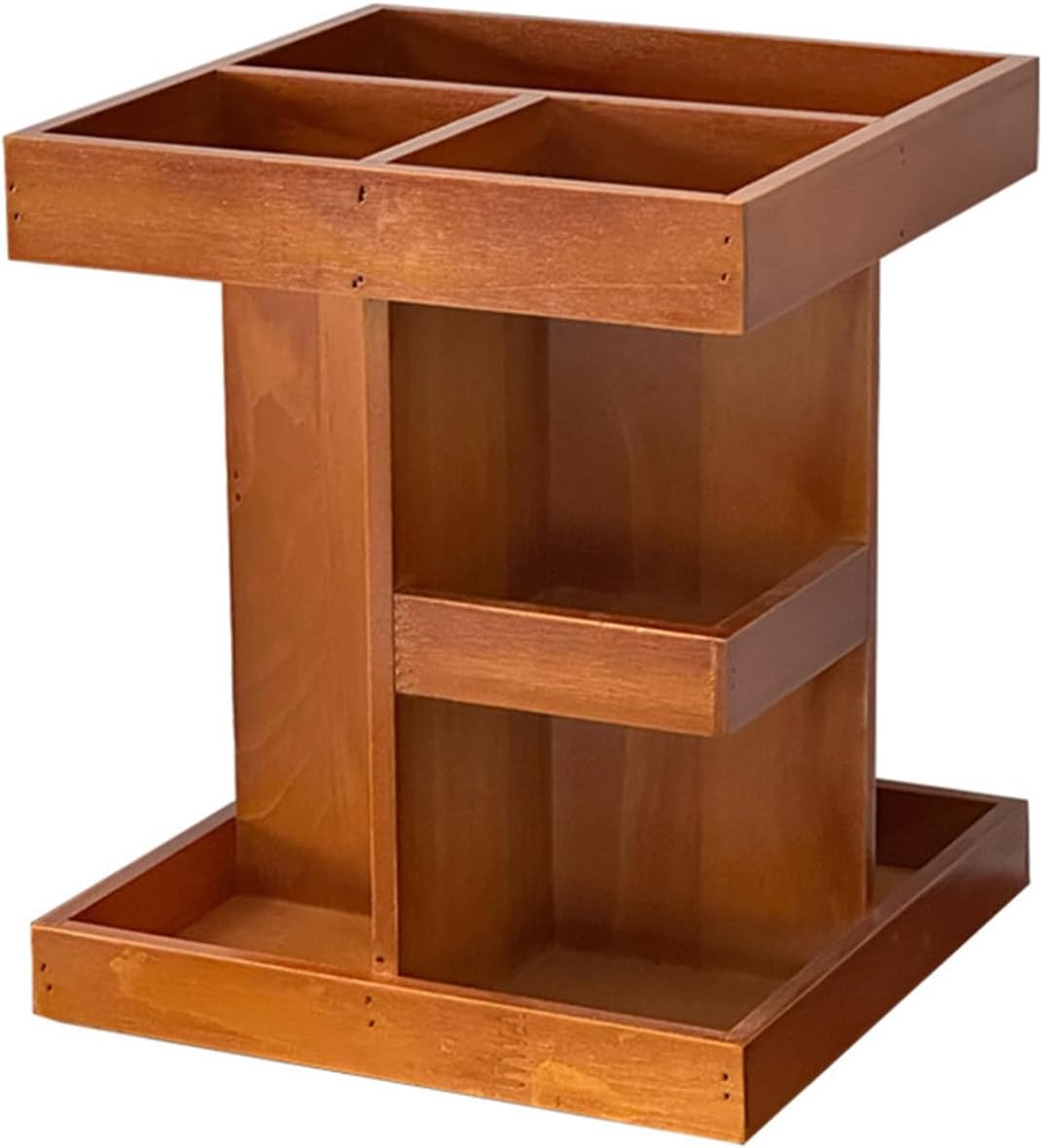 Oxavio Wood Makeup Organizers with Drawers – Cosmetic Storage Box for Lipsticks and Jewelry