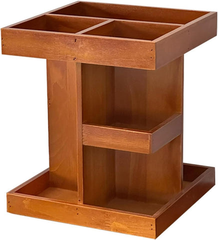 Oxavio Wood Makeup Organizers with Drawers – Cosmetic Storage Box for Lipsticks and Jewelry