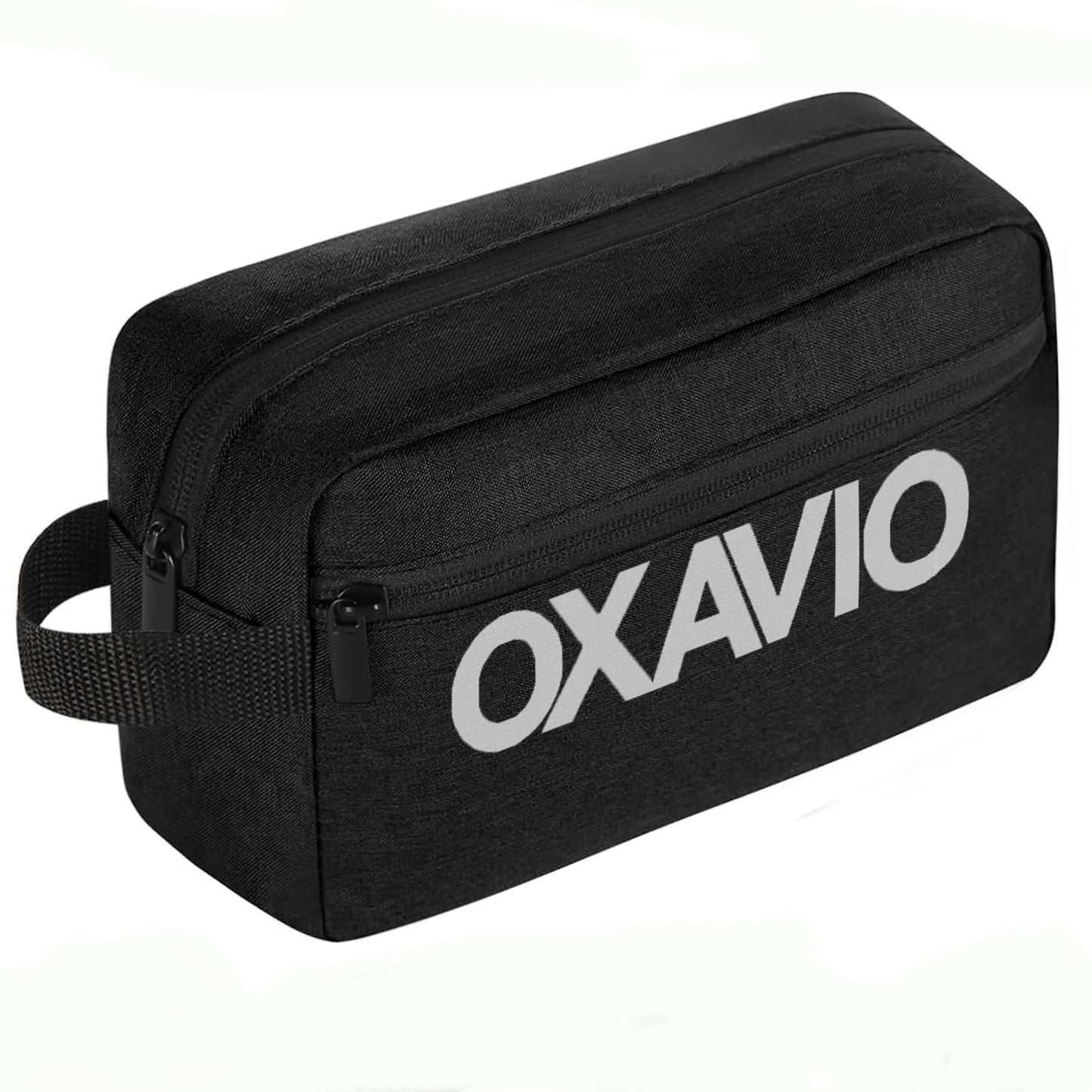 Oxavio Hanging Travel Toiletry Bag for Men and Women - Black