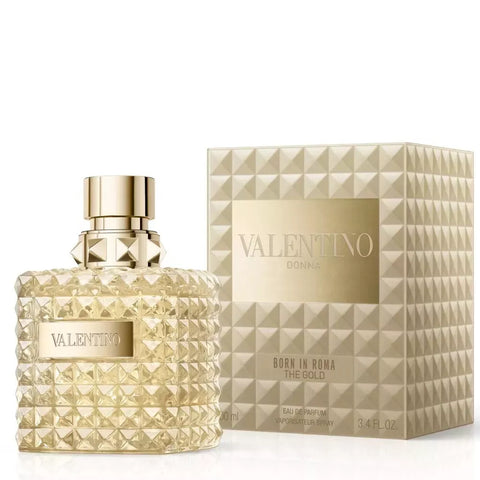 Valentino Donna Born in Roma The Gold Edition | Eau de Parfum Spray for Women | Size: 3.4 FL OZ 100ml